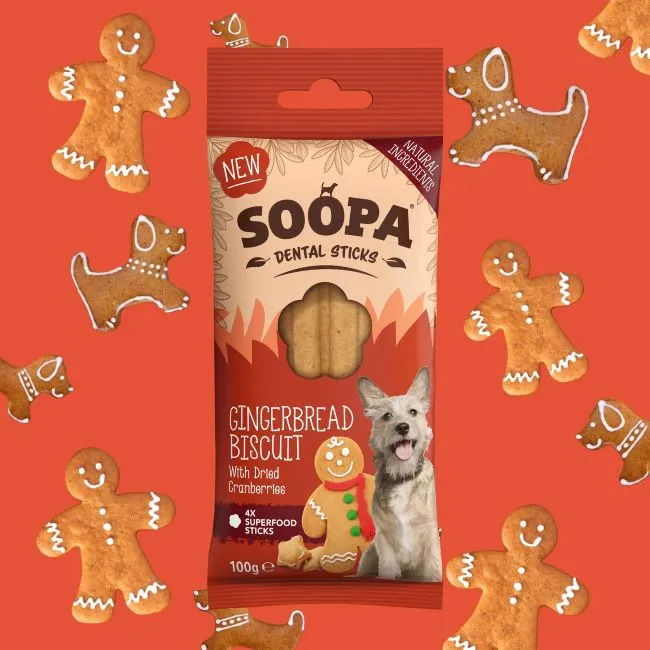 Soopa Dentals GALLETAS DE JENGIBRE