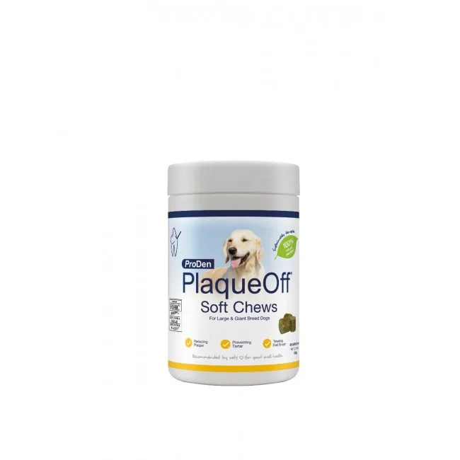 ProDen PlaqueOff SOFT CHEWS para perros grandes
