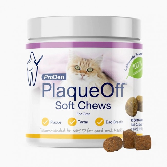 ProDen PlaqueOff SOFT CHEWS para gatos