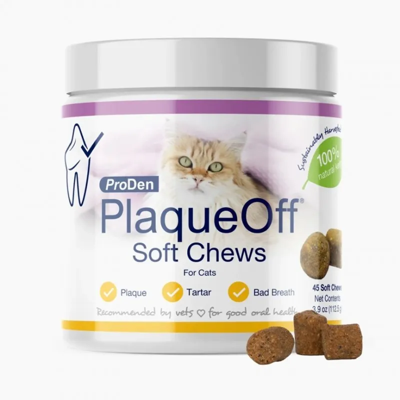 ProDen PlaqueOff SOFT CHEWS para gatos