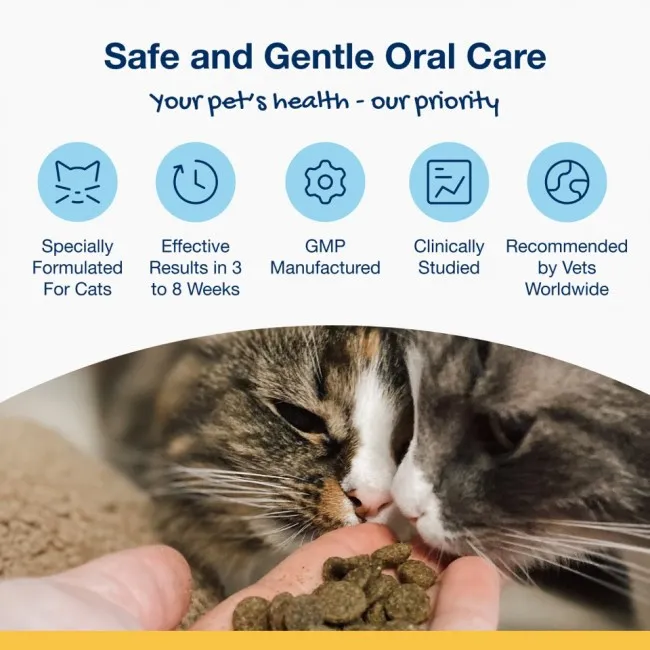 ProDen PlaqueOff DENTAL BITES para gatos