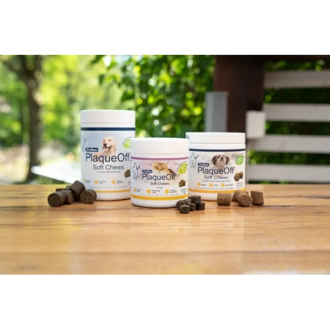 ProDen PlaqueOff SOFT CHEWS para perros pequeños y medianos